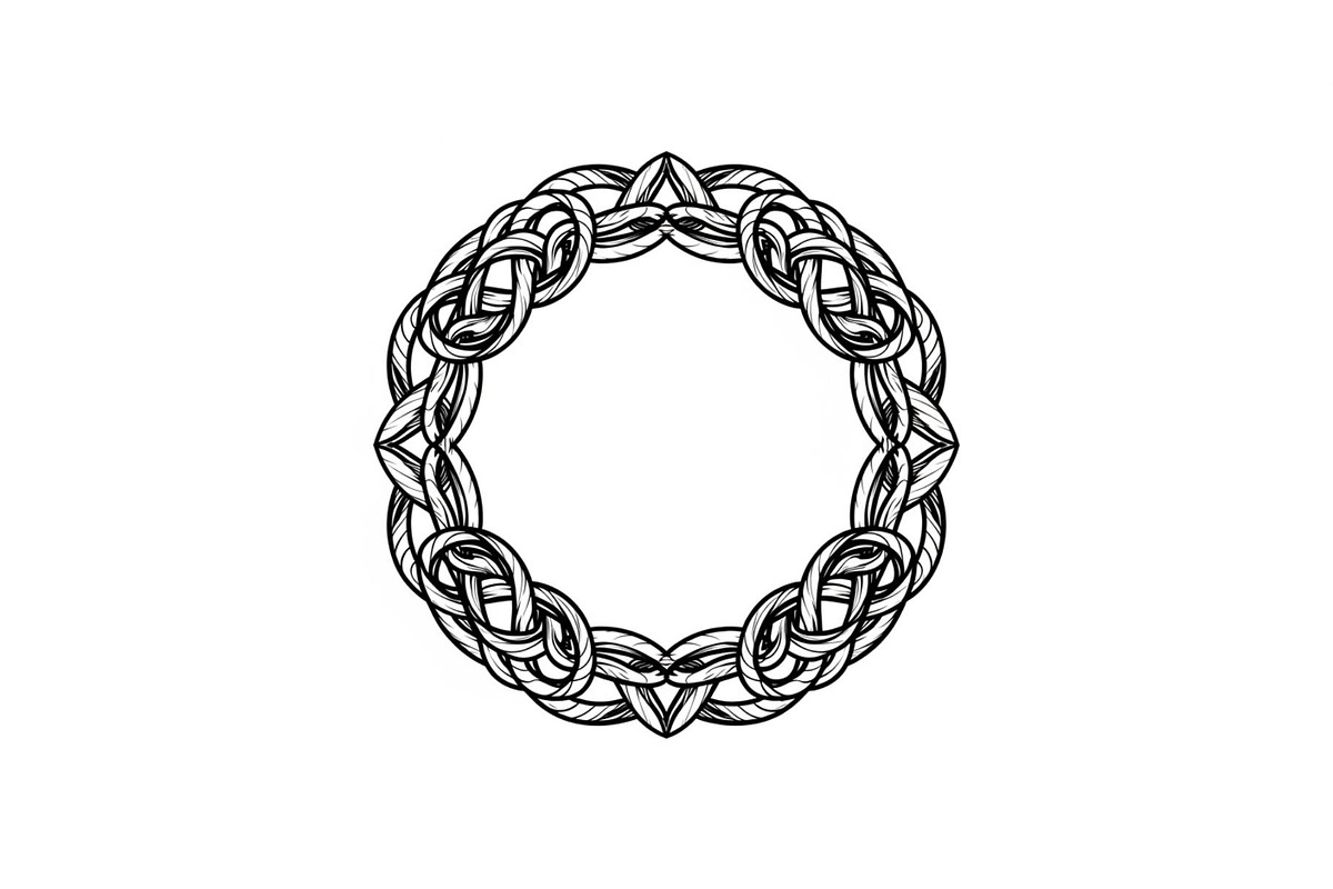 Decorative Circle Frame Bundle, an Illustration by jahid234 (Photo 48 of 51)