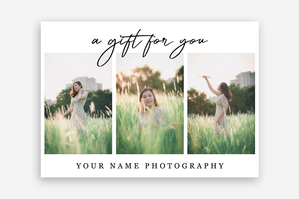 Photography Gift Certificate, a Card Template by DesignStudioTeti (Photo 1 of 9)