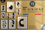 Modern Beige and Black Abstraction, a Decorative Illustration by Vibrand Studio (Thumbnail 8 of 11)
