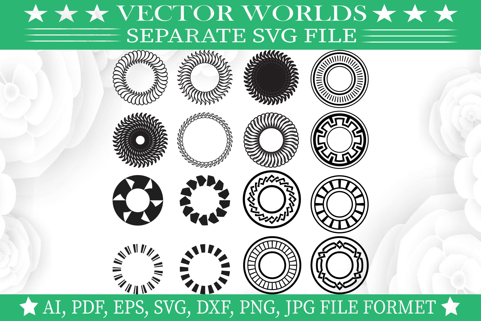 Spinners Frisbee SVG, Frisbee SVG, an Object Graphic by VectorWorlds