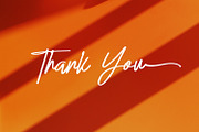 Oyange - Brush Calligraphy Font, a Script Font by StringLabs (Thumbnail 12 of 12)