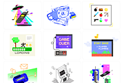 90s Illustrations, a Templates & Theme by Craftwork (Thumbnail 7 of 7)