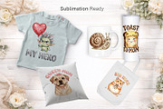 Ugly Cute Mother’s Day PNG Bundle, an Illustration by Artnoy (Thumbnail 6 of 8)
