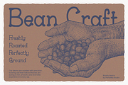 Roasty Beans - Classic Serif Vintage, a Serif Font by Pandeka Studio (Thumbnail 4 of 9)