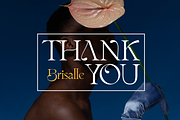 Brisalle Stylish Artistic Font, a Serif Font by Graphue (Thumbnail 8 of 9)