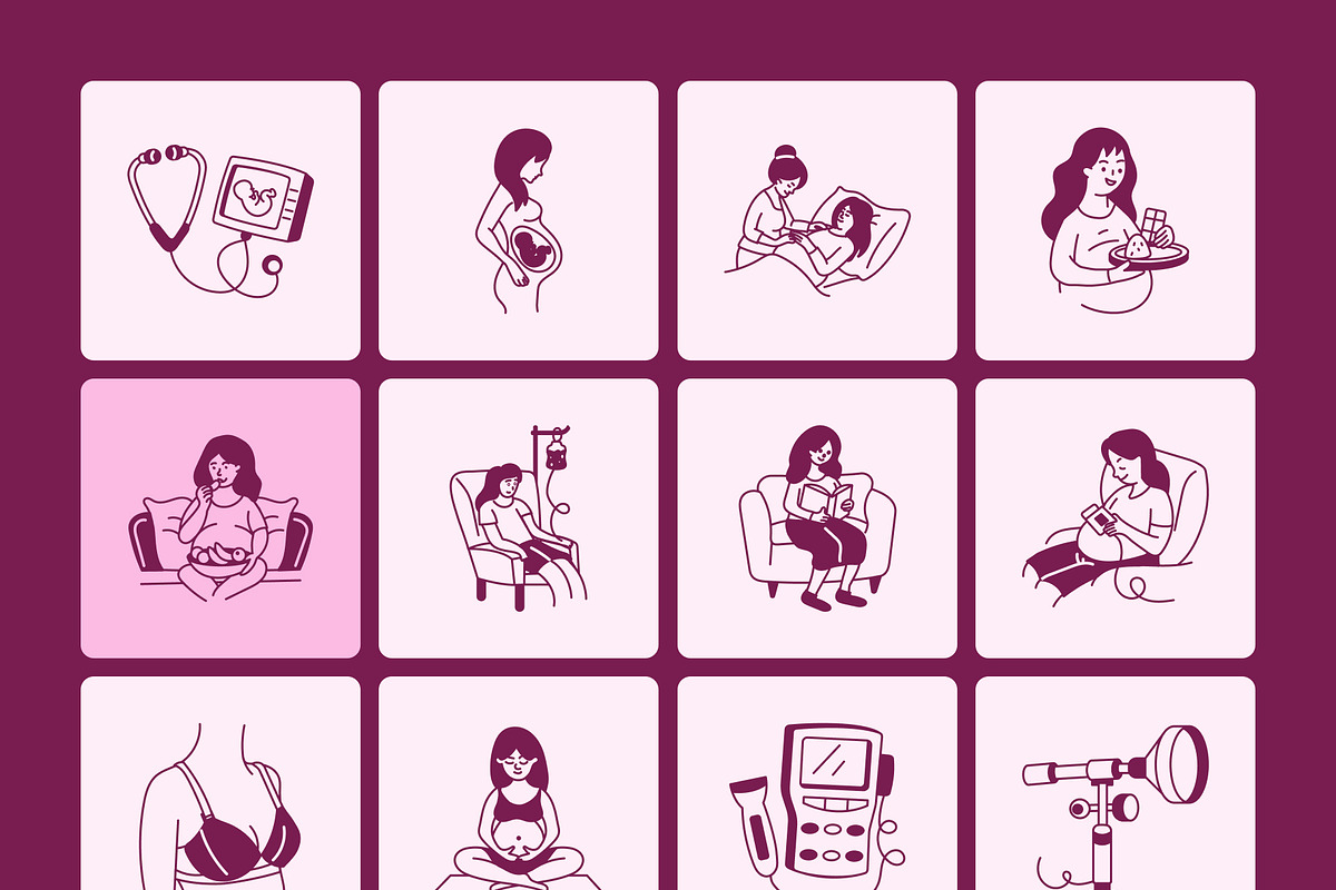 Medical Obgyn Doodles, an Outline Icon by Vectors Market (Photo 9 of 9)