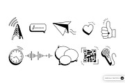 Communication & Social Icon, an Object Graphic by SLAB! Design (Thumbnail 3 of 3)