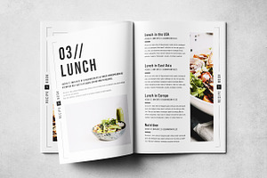 Recipe Book Layout