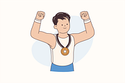 Reward Success Illustration, an Object Graphic by Jump Studio (Thumbnail 6 of 14)