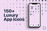 iOS 14 Luxury iPhone App Icons • D, an Icon by Homescreen Pro (Thumbnail 1 of 6)