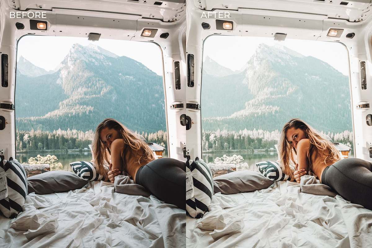 5 BOHO TRAVEL LIGHTROOM PRESETS, an Action Add-On by Emma Kate Creative (Photo 6 of 10)