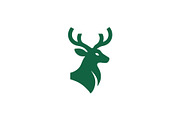 Deer Head Logo Collection, a Branding & Logo Template by Vectorium Studio (Thumbnail 11 of 25)