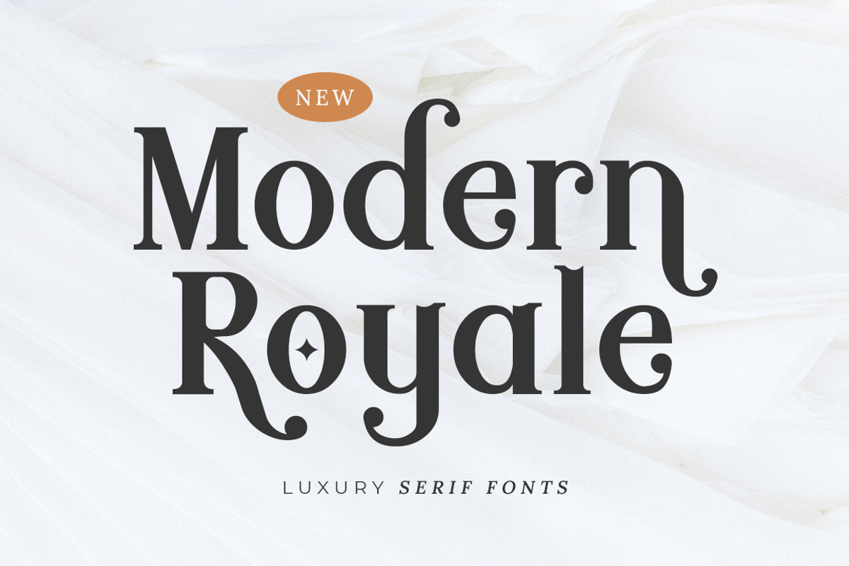 Modern Royale - Luxury Serif Font, a Serif Font by Bluestype Studio (Photo 1 of 8)