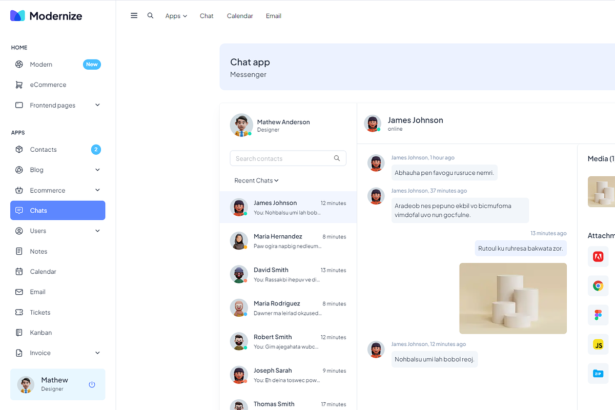 Modernize Nextjs Admin Dashboard, a Templates & Theme by AdminMart (Photo 11 of 15)