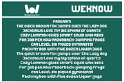 Original Insight font, a Font by weknow (Thumbnail 6 of 8)