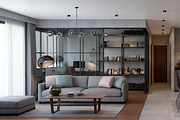 3D Interior Design, Apartment Mockup, an Architecture 3D Model by Arthitecture Home (Thumbnail 2 of 9)