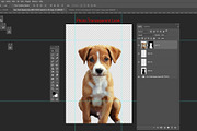 Custom Watercolor Pet Template, an Action Add-On by MRI STUDIO (Thumbnail 15 of 23)