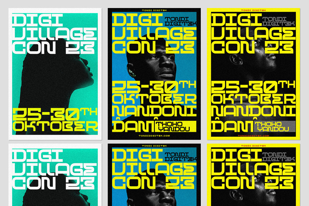 Mizwinki Display Font Family, a Sans Serif Font by Tondi Type Studio (Photo 6 of 12)