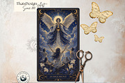 The Midnight Gilt Tarot Cards, a Decorative Illustration by ThatsDesignArt (Thumbnail 9 of 10)