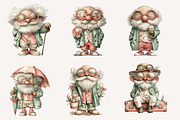 Whimsical summer grandpa clipart, an Illustration by Designworld (Thumbnail 2 of 4)