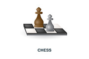 Table Games 3D Icons Set Bundle, an Object Graphic by Aimagenarium@gmail.com (Thumbnail 7 of 21)