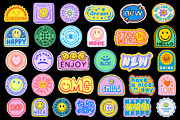 HAND DRAWN STICKERS VOL.2, an Object Graphic by craftlove (Thumbnail 2 of 10)