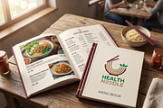 Organic Noodle Logo, a Branding & Logo Template by Atlantis X Nurman Arbai (Thumbnail 1 of 4)