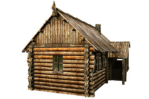 Wooden Village House