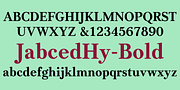 JabcedHy, a Serif Font by Ingrimayne Type (Thumbnail 8 of 10)