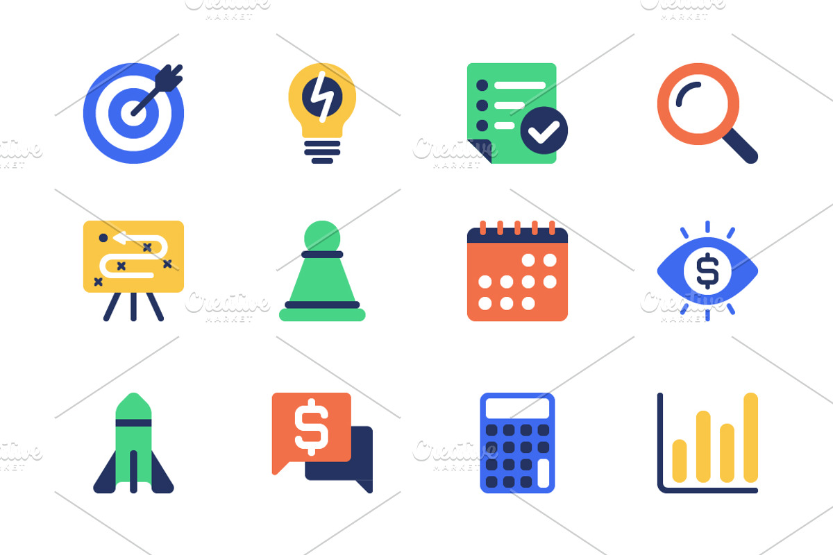 Flat Web Icons Pack, a Duotone Icon by alexdndz (Photo 16 of 29)