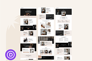 Geniveve Website Template for Divi, a WordPress Template by Studio La Luna (Thumbnail 4 of 6)