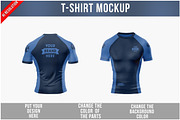 Short Sleeve Compression T-shirt PSD, an Apparel Mockup by Bruno's Shop (Thumbnail 1 of 4)