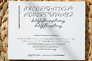 Blissful Mountain, a Handwritten Font by Letterhanna Studio (Thumbnail 11 of 13)