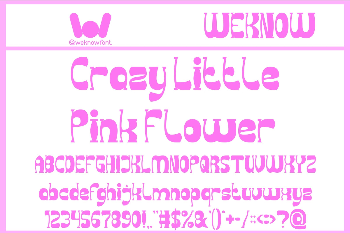 Groovy Funky Font, a Font by weknow (Photo 3 of 8)