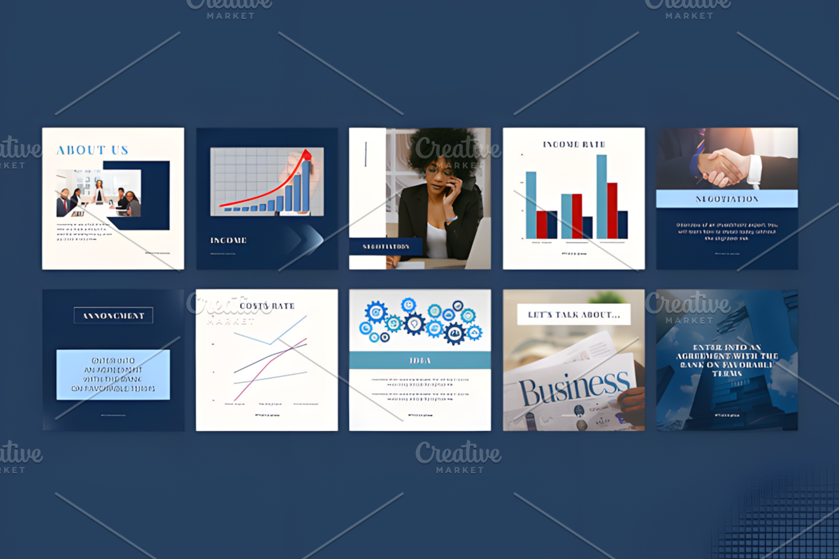 Financing Canva Templates, Instagram, a Social Media Template by Ink Gallery (Photo 5 of 8)