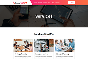 InvestTampa - Business Elementor Kit