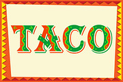 Taco, a Font by FontMesa (Thumbnail 1 of 10)