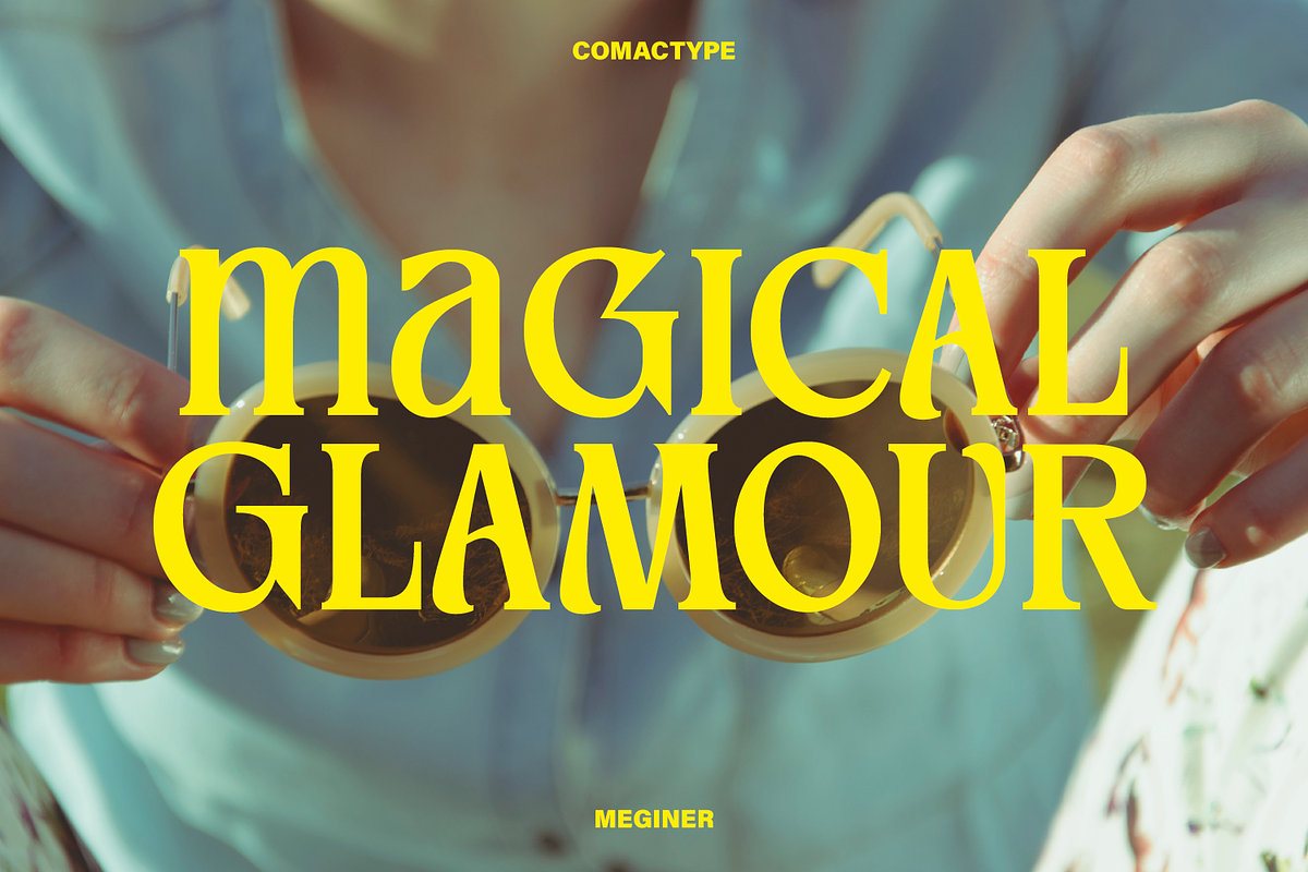 Meginer Nineties - Modern Serif, a Serif Font by Comactype Foundry (Photo 3 of 22)