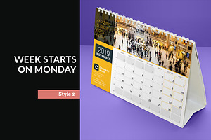 Desk Calendar 2019 DC029-19