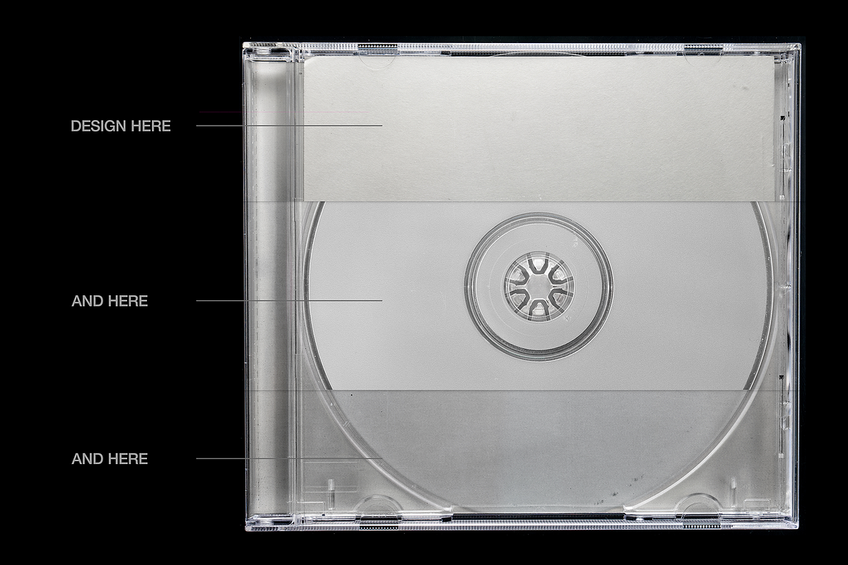 Jewelcase.psd - CD Case Mockup, a Product Mockup by BLKMARKET© (Photo 5 of 9)