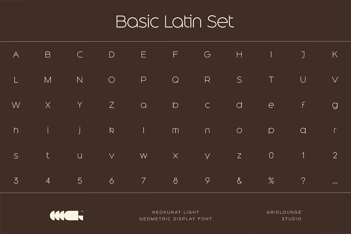 Neokurat — Light, a Sans Serif Font by Gridlounge (Photo 13 of 14)