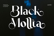 Black Mollta, a Serif Font by zaaintype (Thumbnail 1 of 11)