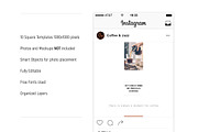 Coffee House - Social Media Template, a Social Media Template by CorgiAstronaut (Thumbnail 4 of 5)