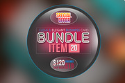 BUSINESS CARD BUNDLE ONLY $19, a Business Card Template by DesignGhar (Thumbnail 1 of 5)