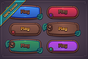 Fantasy Game Button Maker, a Graphic by Vectricity Designs (Thumbnail 3 of 14)