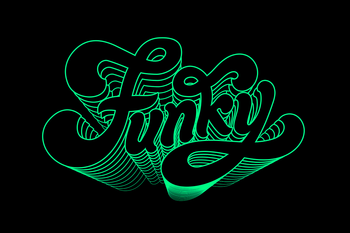 Lines Retro Text & Logo Effect, a Layer Style Add-On by Design Squad (Photo 5 of 6)