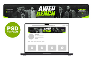 Sports YouTube Banner Template