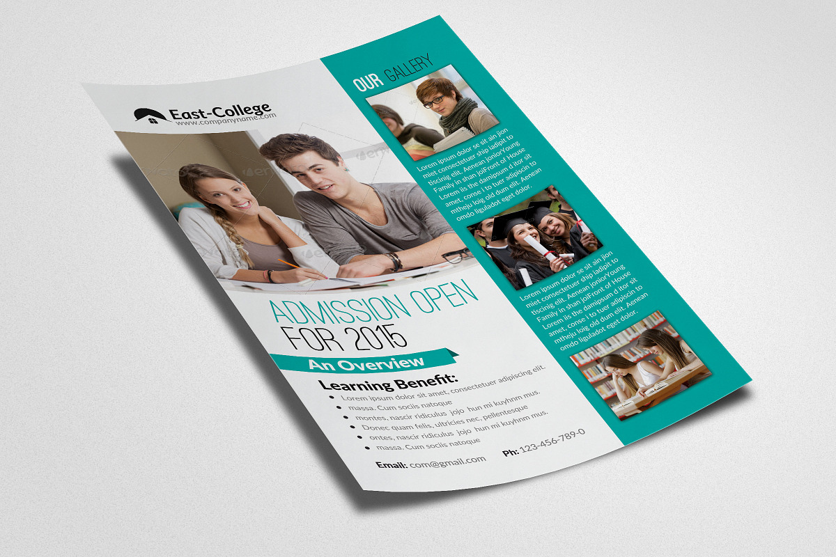 Education Flyer Template, a Flyer Template by Business Flyers (Photo 3 of 3)