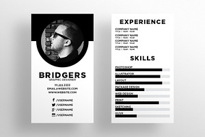 The Resume - Business Card Template