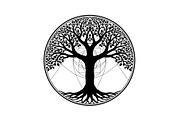 Sacred Tree of Life Vector Bundle, an Illustration by Designs_River (Thumbnail 40 of 51)
